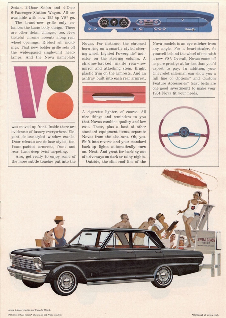 1964 Chevrolet Chevy II Brochure Page 2